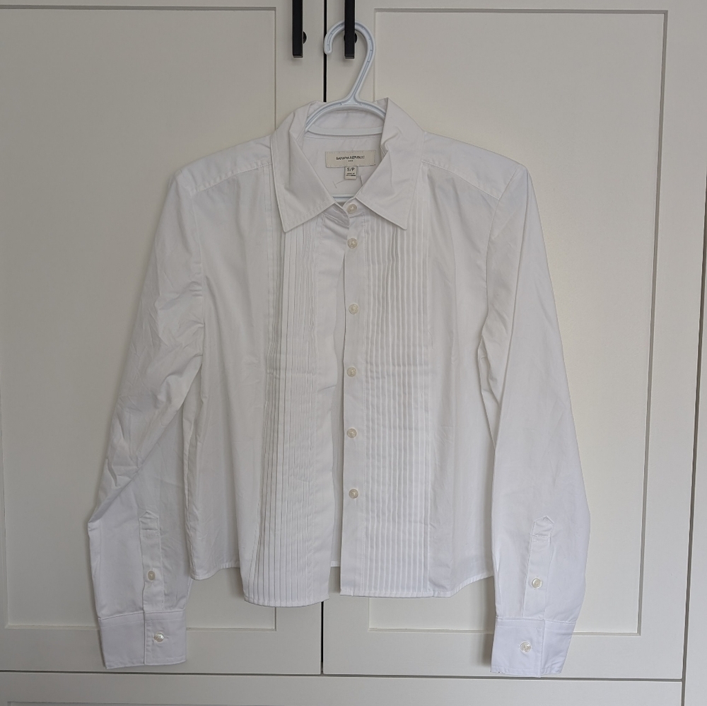 Banana Republic Crisp White Dress Shirt
